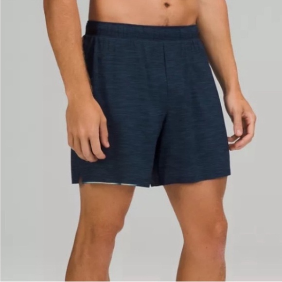 Lululemon Athletica Blue Surge Athletic Lined Shorts Size Medium - Picture 7 of 9